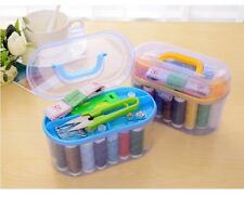 Home Travel Thread Threader Needle Tape Measure Scissor Storage Box Sewing Kit picture
