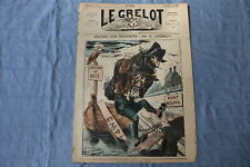 1872 JUNE 2 LE GRELOT NEWSPAPER - ENCORE UNE ROUHERIE - FRENCH - NP 8588 picture
