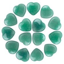 10 PCS Heart Green Aventurine Crystals, Natural Green Aventurine 10 Pcs picture