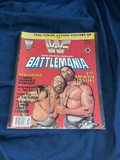 WWF BATTLEMANIA COMIC MAGAZINE #2 - VALIANT COMICS - 1991 - BUSHWACKERS COVER picture