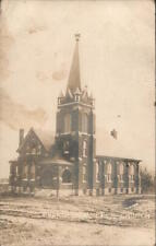 RPPC Affton,MO Evangeline Church St. Louis County Missouri Real Photo Post Card picture