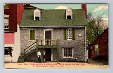 Washington DC-George Washington Headquarters, Antique, Vintage Souvenir Postcard picture