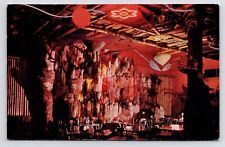 c1950s~Clifton's Pacific Seas~Tiki Restaurant~Bar~Los Angeles CA~VTG Postcard picture