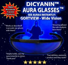 OFFICIAL DICYANIN WIDE AURA GLASSES hunting ghost paranormal crystal psychic chi picture