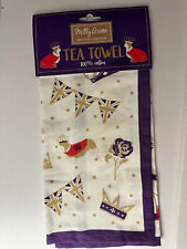 MILLY GREEN British Edition cotton tea towel NEW picture