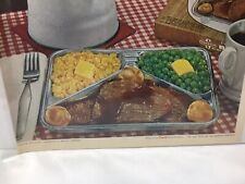 1961 Swanson Beef TV Dinner, they know the secret of juicy, tender beef. Ad. picture