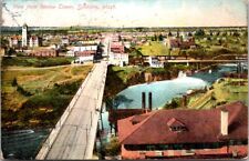 Vintage Postcard View of City from Review Tower Spokane Washington WA 1909  U240 picture