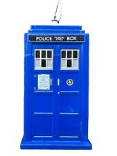 2012 Doctor Who Poster David Tennant 10th And 2009 TARDIS Plastic Ornament Set picture
