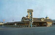 REDDING, CA California  TOWN HOUSE LODGE  Shasta Co ROADSIDE c1950's Postcard picture
