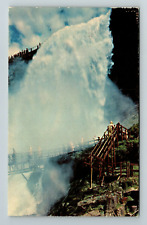 Niagara Falls NY-New York, Catwalk, Cave Wonders, Vintage Postcard picture