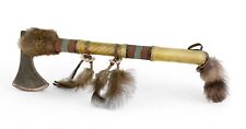 Handcrafted Native American Tomahawk w/Steel Blade Irene Morgan picture