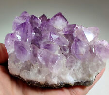 Amethyst crystals, nice sized. Brazil. 577 grams. Video. picture