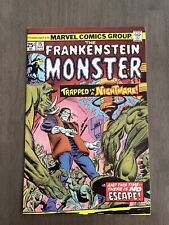 The Monster Of Frankenstein 15, 1974, Marvel, High Grade picture