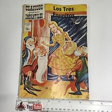 1963 SPANISH COMICS CLASICOS INFANTILES #2 LOS TRES 3 ENANITOS LA PRENSA MEXICO picture