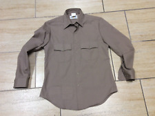 Army Green Service Uniform AGSU Enlisted Men's Long Sleeve Shirt Size 16  R-C picture