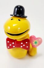 Vintage 1960s Seto Craft Snake with Hat Bow Tie Heart Made in Japan Ceramic Bank picture