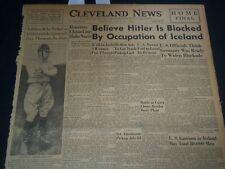 1941 JULY 8 CLEVELAND NEWS NEWSPAPER - BELIEVE HITLER IS BLOCKED - NT 7456 picture