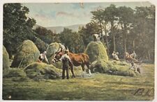 Farmers Horses Posted 1905 Antique Undivided Back Postcard picture