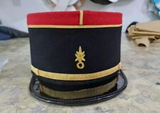 French Military Officer Kepi - Embroidered Cap, France Army Peak Hat picture