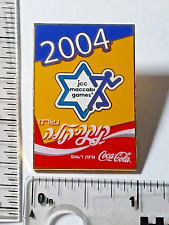 jcc maccabi Games 2004 Coca Cola Lapel Pin (022223) picture