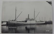 Steamship Steamer RAINIER real photo postcard RPPC picture