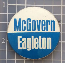Democrat Convention Chicago Pin Lot 100 pins 35mm Button 1972 McGovern Eagleton picture