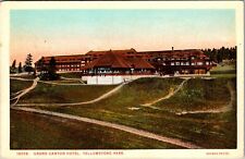 Yellowstone Park WY-Wyoming, Grand Canyon Hotel, Vintage Postcard picture