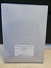 NEW Gartner Studios Silver Greeting Cards & Envelopes Set Of Qty 50 *SEALED* picture