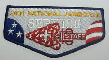 2001 National Jamboree OA  Service Staff Flap Boy Scout BC2 picture