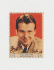 Wallace Ford 1932 National Screen Star Stamp - Clean Back - E5 - Film Star picture