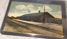 Wayland NY New York Delaware Lackawanna & Western Railroad Station Postcard picture