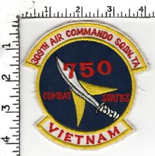 100% Original USAF theater made Vietnam War era patch 309th ACS (TA) 750 Sorties picture