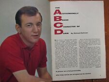 Jan. 28, 1961 TV Guide Magaz(BOBBY DARIN/READ MORGAN/JOAN O'BRIEN/ANDY GRIFFITH) picture