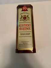 10 Year's Old Tom Moore's Kentucky Heritage Bourbon Metal Tin picture