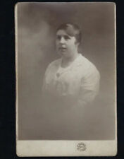 c.1900s Beautiful Young Woman Pretty Lady Portrait RPPC Postcard UNPOSTED picture