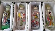 4 SET ORG BOX Snuff Boxes INSIDE HAND Painted Chinese Ancient China Art Urns picture