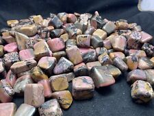 Grade AAA perfect Rhodonite tumbles free forms wholesale Bulk 10KGs lot Crystals picture