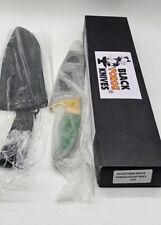 Black Forge Knives Damascus Chef Knife And Sheath Green picture