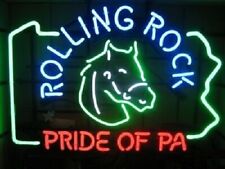New Rolling Rock Pride Of PA Beer Bar Lamp Neon Light Sign 20