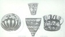 Minoan Pottery, Knossos, Crete, Candia Museum, Magic Lantern Glass Slide picture