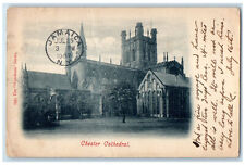1907 Chester Cathedral Chester England Jamaica NY Antique Posted Postcard picture