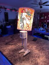 One of a kind Iona The Dairy Bar Drink Mixer Turned Lamp Custom Crafted OOAK picture