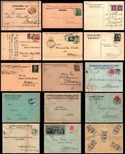 JEWISH JUDAICA - SELECTION OF OLD COVERS AND POSTCARDS FROM THE DIASPORA AND SO picture