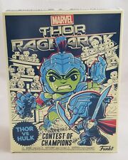 Funko Marvel Thor Ragnorak vs Hulk Contest Of Champions Figure & T-Shirt Size L picture