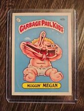 1985 Topps Garbage Pail Kids Series 2 Muggin' Megan #42b picture