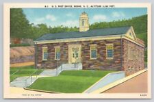Boone North Carolina NC United States US Post Office Vintage Linen Postcard picture