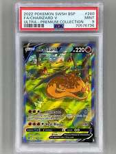 2022 Pokemon SWSH BSP #260 FA Charizard V Ultra Premium Collection PSA 9 picture