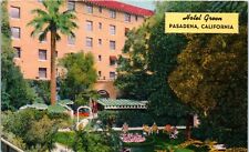 1930s South Garden Hotel Green Pasadena CA Postcard picture