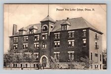 Ottawa IL-Illinois, Pleasant View Luther College Vintage Postcard picture