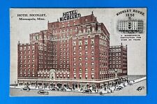 Nicolette Hotel Minneapolis, MN Vintage Postcard picture